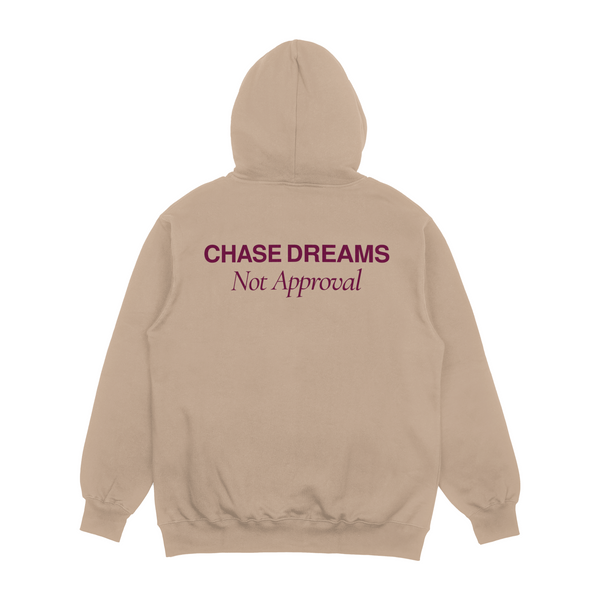 Chase dreams. Not approval Hoodie