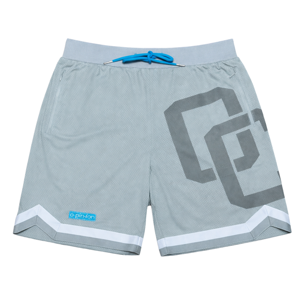 OC Mesh Short Light Grey - Opinion Clothing