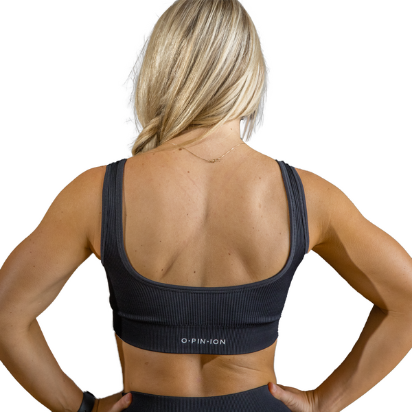 Opinion Clothing Minneapolis Streetwear Onyx Ribbed Knockout Top